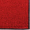vidaXL - Wasbare - Deurmat - Rood - 120x250 - cm