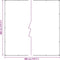 vidaXL - Doorzichtig - zeildoek - met - zeilringen - 4x4 - m - PVC