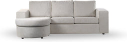 Furntastik 3 zits bank CL L+R, stof Lord 22, E460 beige