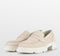PS Poelman SOPHIE - Dames Chunky Loafers - Nubuck Suède - Licht Beige - Maat 38