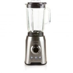 Domo DO710BL - Blender - 1000W 1,5L glazen kan - zwart