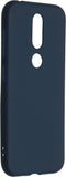 iMoshion Hoesje Geschikt voor Nokia 4.2 Hoesje Siliconen - iMoshion Color Backcover - Donkerblauw