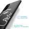 iMoshion Hoesje Geschikt voor Samsung Galaxy A41 Hoesje Siliconen - iMoshion Design hoesje - Wit / Zwart / Line Art Woman White