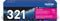 Brother TN-321M - Tonercartridge - Origineel - Printcapaciteit 2500 - Magenta