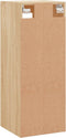 vidaXL - Hangkast - 34,5x34x90 - cm - sonoma - eikenkleurig
