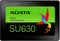 ADATA Ultimate SU630 - SSD 1,92TB 2,5'' - Leessnelheid 520MB/s - Schrijfsnelheid 450MB/s