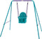Plum 2 in 1 schommelset - metalen schommel - groeit mee met kind - turquoise