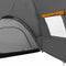 vidaXL - Iglotent - 8-persoons - 650x240x190 - cm - grijs - en - oranje