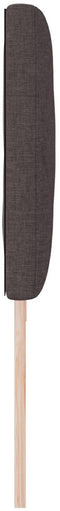 vidaXL - Hoofdbord - Diamond - Blocks - Design - Donkerbruin - 200 - cm - Stof