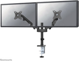 Neomounts DS70-750BL2 - Bureausteun voor 2 schermen tot 27" - Full motion met hoogte- en diepteverstelling (2 stuks)