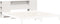 vidaXL - Hoofdbord - met - opbergruimte - 180 - cm - massief - grenenhout - wit