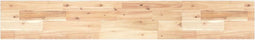 vidaXL - Wandschap - zwevend - 120x20x2 - cm - onbehandeld - massief - acaciahout