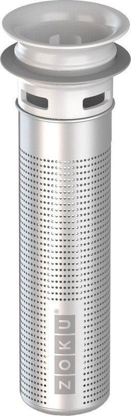 Zoku Thee Infuser Drinkfles - 550ML - RVS - Zilver