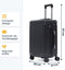 Pathsail® Handbagage Koffer 40L - Lichtgewicht Trolley - TSA slot & 360 graden spinner wielen - Zwart