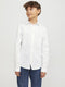 JACK&JONES JUNIOR JPRPARMA SHIRT L/S NOOS JNR - Jongens Overhemd - Slim Fit - Maat 164