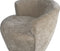 PTMD Grasa Cream 6051 fiore fabric fauteuil