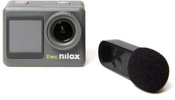 Nilox XMIC - Actioncam - 5K 30fps met draadloze microfoon - Grijs Zwart