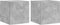 vidaXL - Tv-wandmeubels - met - LED - 2 - st - 30,5x35x30 - cm - betongrijs