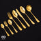 Infinity Goods Bestekset - 39-Delig - 6 Persoons - Goud - RVS (39 stuks)