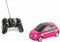 RC auto - Fiat 500 - Roze - 1:24