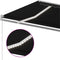 vidaXL - Luifel - handmatig - uittrekbaar - met - LED - 500x300 - cm - antracietkleur