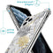 iMoshion iPhone 11 Pro Max - Hoesje met Koord - Verstelbaar Koord - Goud / Zwart / Glamour Botanic