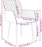 vidaXL - Eetkamerstoelen - 2 - st - fluweel - zwart