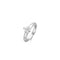 TI SENTO Ring 12127TC - Zilveren dames ring - Gerhodineerd - Maat 60