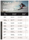 FALKE SK2 Stripes - Skisokken kinderen - Warm dik wol - Blauw (maat 35-38)