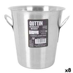 IJsemmer Quttin Roestvrij staal 5 L ø 22,2 x 21 cm (8 Stuks)