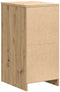vidaXL - Garagekast - 40x51x85 - cm - massief - grenenhout - artisan - eikenkleurig