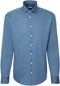 Seidensticker Denim Shirt - Regular Fit - Denim Blue - Maat 44