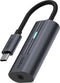 UCA-1002 - USB Type-C - 3.5 mm - Male - Black - 43 mm - 20 mm