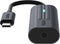 UCA-1002 - USB Type-C - 3.5 mm - Male - Black - 43 mm - 20 mm