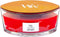 WoodWick Heartwick Flame Ellipse Geurkaars - Crimson Berries - 50 branduren