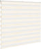 vidaXL - Zebra - rolgordijn - 155x150 - cm - stofbreedte - 150,9cm - marmerbeige
