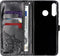 Hoesje Geschikt voor Huawei P30 Lite Hoesje Met Pasjeshouder - Mandala Bookcase - Zwart