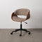 Bureaustoel Bruin Zwart Beige 59 x 64 x 88 cm design