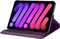 iMoshion Tablet Hoes Geschikt voor iPad Mini 6 (2021) - iMoshion 360° Draaibare Bookcase - Paars