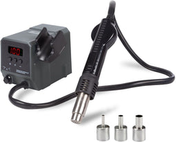 Velleman Soldeerstation - Multifunctioneel - 300 W - Temperatuurbereik 100-500 °C - Grijs