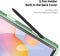 Dux Ducis Tablet Hoes Geschikt voor Samsung Galaxy Tab S6 Lite (2022) / Tab S6 Lite - Dux Ducis Toby Bookcase - Groen