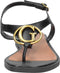 Guess Miry - Sandalen - Goudkleurig G-merkembleem - Zwart - Maat 39