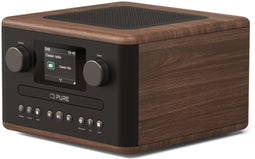 Pure Classic C-D4 - Digitale radio met cd-speler en Bluetooth - Koffiebruin/Walnoot