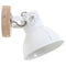 Light & Living Wandlamp Elay - Hout/Wit - 20x18x19cm