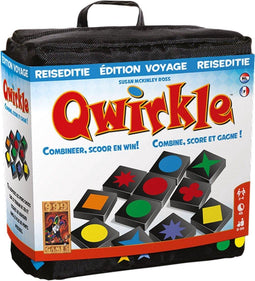 999 Games Qwirkle - Reiseditie - Bordspel - Educatief spel - Spelregels in NL en FR