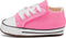 Converse Chuck Taylor All Star Cribster babysloffen roze - Maat 17