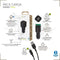 Muvit for Change - Auto oplader - 12 W 1,2 m USB A naar USB-C - Zwart