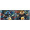 Schilderij Home ESPRIT Zwart Motorfiets Loft 123 x 3 x 83 cm (2 Stuks)