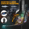 SoulBytes S12 - Over-ear Gaming Headset - RGB LED Microfoon Ruisonderdrukking - Zwart