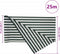 vidaXL - Privacynet - 195 - g/m² - 1,5x25 - m - HDPE - groen - en - wit